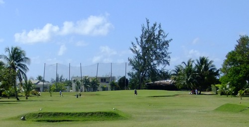 Sixth fairway
