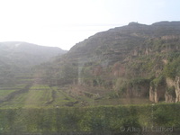 View from the train to Xi&rsquo;an