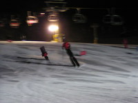 At the ski instructors&rsquo; demo